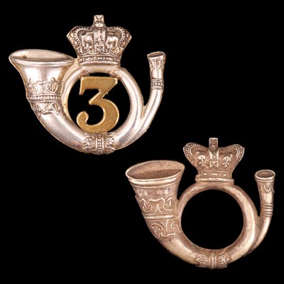 Lot 44 - Two Victorian Volunteer Rifle Corps glengarry...