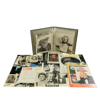 Lot 300 - [Autograph / Film / Cinema] A quantity of...