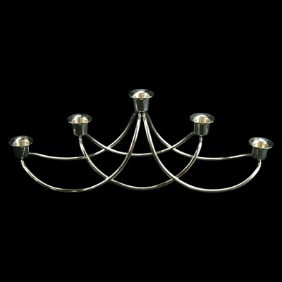 Lot 926 - A Georg Jensen "Harmony" candle holder, boxed,...