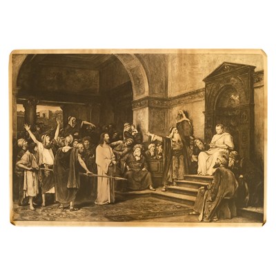 Lot 1102 - After Mihály Munkácsy (Hungarian, 1844-1900), "...