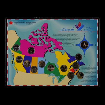 Lot 512 - A Royal Canadian Mint "Canada 125" coin pack