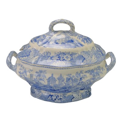 Lot 763 - A late Georgian / early Victorian Minton &...