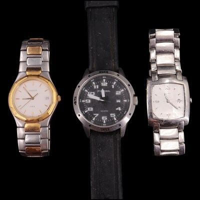 Lot 1063 - A Tissot PRX P480 quartz wristwatch, together...