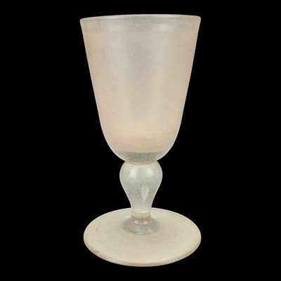 Lot 854 - A Continental European wheel-cut free-blown...