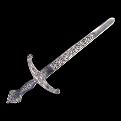 Lot 903 - Alexander Ritchie, Iona. A silver paper knife...