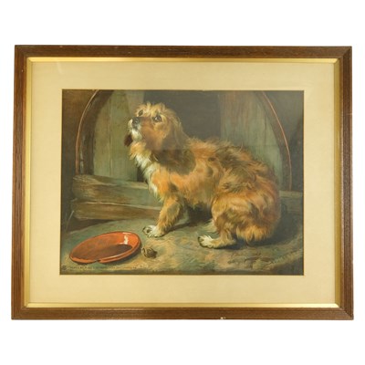 Lot 1092 - After Sir Edwin Landseer (1802-1873), "There's...