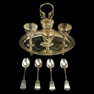 Lot 925A - A late 19th / early 20th Century electroplated...