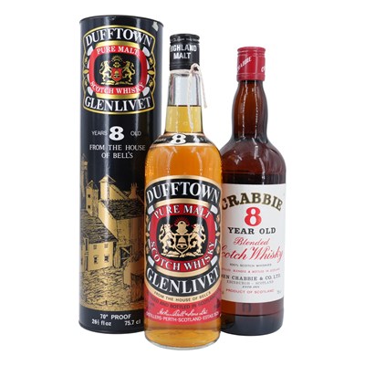 Lot 1160A - A bottle of Dufftown Glenlivet 8 year old Pure...