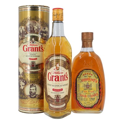 Lot 1161A - A bottle of Crawford's Five Star Blended...
