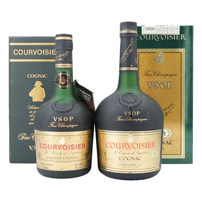 Lot 1162A - Two bottles of Courvoisier VSOP fine Champagne...