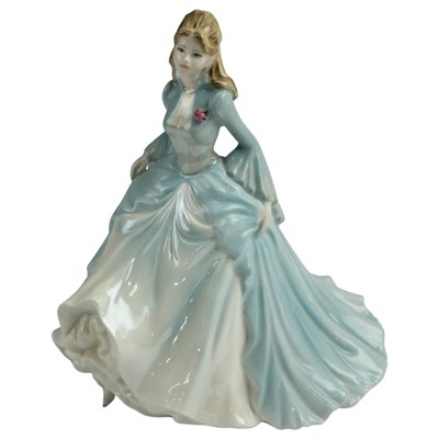 Lot 1011 - A Coalport "Ladies of Fashion - Mary" figurine,...