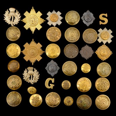 Lot 52 - A group of Victorian and later Scots Guards...