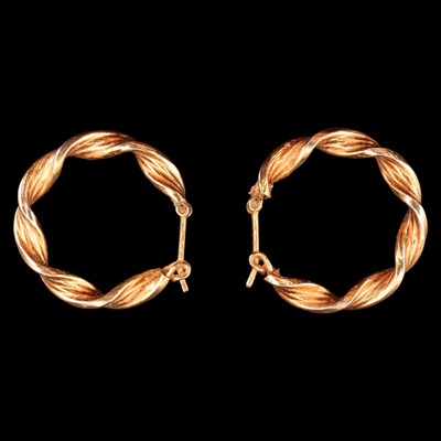 Lot 952W - A pair of contemporary Italian "Unoaerre" 9 ct...
