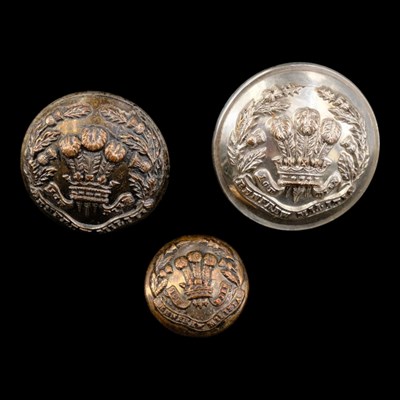 Lot 154 - Three Georgian / Victorian Renfrew Militia...