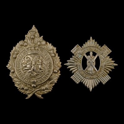 Lot 57 - 1st Argyll Highland Rifle Volunteers and 8th...