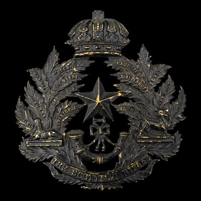 Lot 58 - A Victorian Scottish Rifles (Cameronians)...