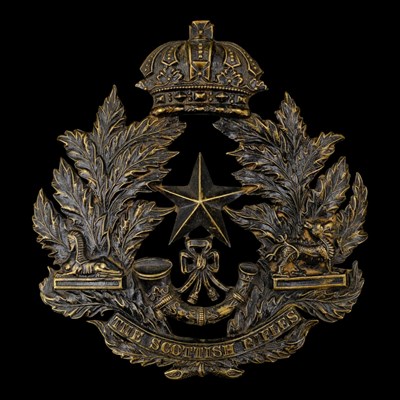 Lot 59 - A Victorian Scottish Rifles (Cameronians)...
