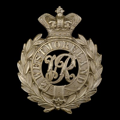 Lot 60 - A Victorian Westmorland Rifle Volunteers shako...