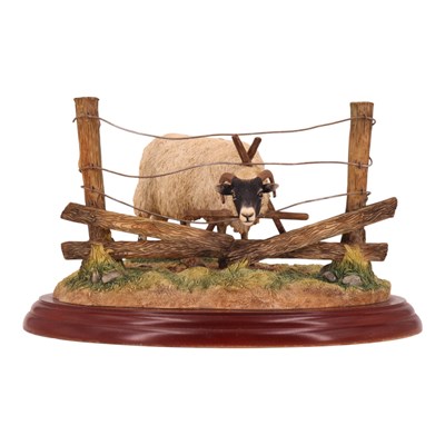Lot 1043 - A Border Fine Arts "Ewedini", model A0907, 12 cm