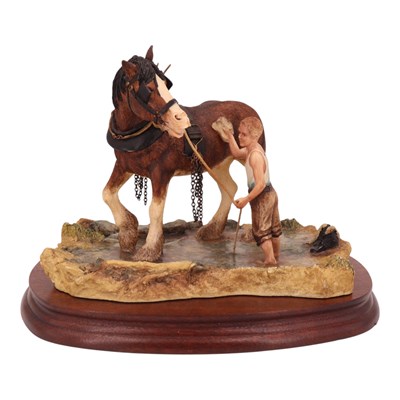 Lot 1050 - A Border Fine Arts "Cooling his Heels", model...