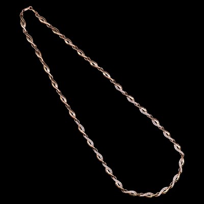 Lot 1319 - A near-contemporary diamond and 9 ct gold...