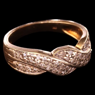 Lot 1331 - A near-contemporary diamond crossover...