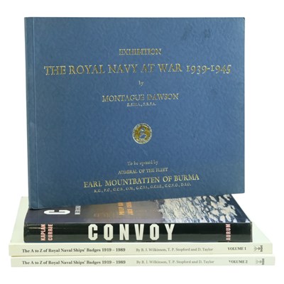Lot 361 - A group of books on the Royal and Merchant...