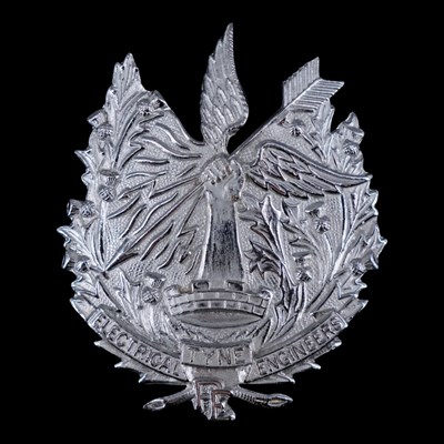 Lot 97 - A Tyne Electrical Engineers piper's glengarry...