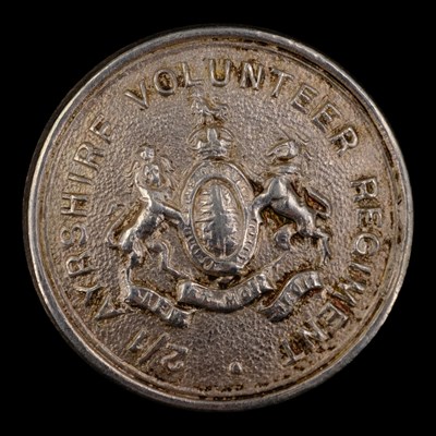 Lot 104 - A Great War period 2/1 Ayrshire Volunteer...