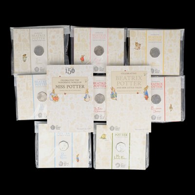 Lot 429 - Eight Royal Mint "Treasure for Life" Beatrix...