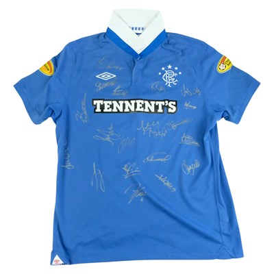 Lot 578 - [Football / Autograph] A Glasgow Rangers FC...
