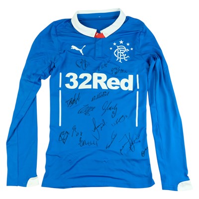 Lot 579 - [Football / Autograph] A Glasgow Rangers FC...