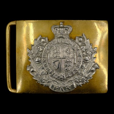 Lot 109 - A Victorian Fife Artillery Volunteers waist...