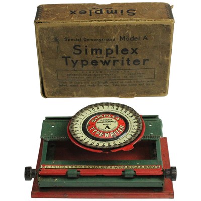 Lot 727 - A 1920s / 1930s Simplex Model A tinplate toy...