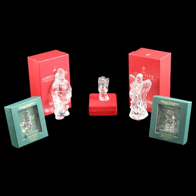 Lot 1115 - A group of Waterford Crystal Christmas...