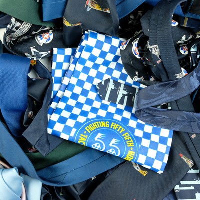Lot 241 - A group of ties and cravats, having US Air...