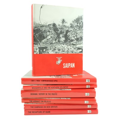 Lot 376 - "Marine Corps Monographs", histories of the US...
