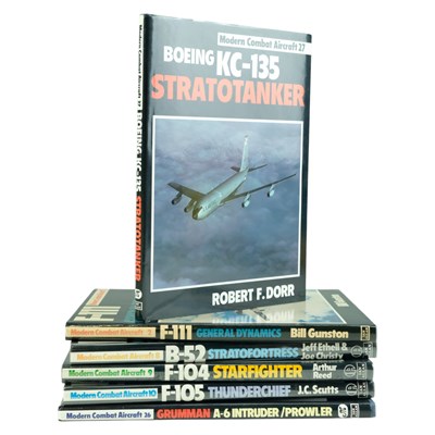 Lot 377 - "Modern Combat Aircraft", 6 vols, Ian Allan