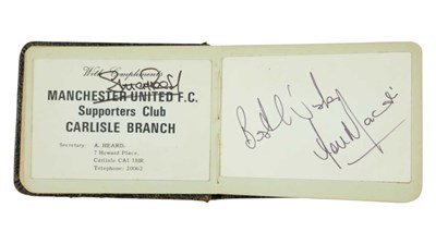 Lot 455 - [Autograph / Manchester United] An autograph...