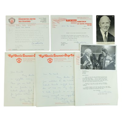 Lot 457 - [Autograph / Manchester United] A group of...