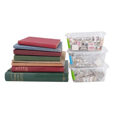 Lot 618 - Eight albums of GB and world stamps, together...