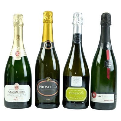 Lot 1649 - Four bottles of sparkling wine