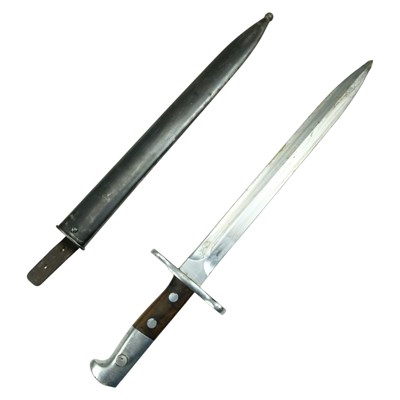 Lot 319 - A Swiss Model 1918 bayonet