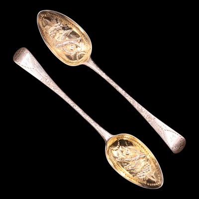Lot 1142 - A pair of George III / Victorian Old English...