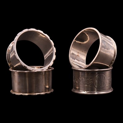 Lot 1143 - A pair of George V, an Edwardian and one other...