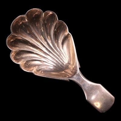 Lot 1145 - An early 19th Century silver fiddle-pattern...