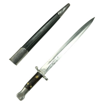 Lot 325 - A British Pattern 1888 Mk I first type bayonet,...