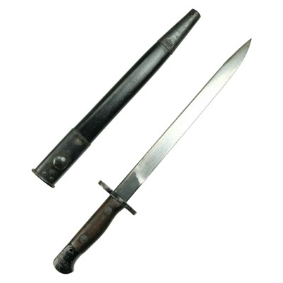 Lot 328 - An Indian No 1 Mk II* bayonet, 1942 dated