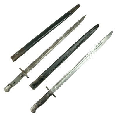 Lot 332 - A Pattern 1907 bayonet by Chapman, together...