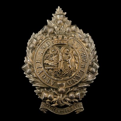 Lot 125 - A 5th Volunteer Battalion Argyll and...